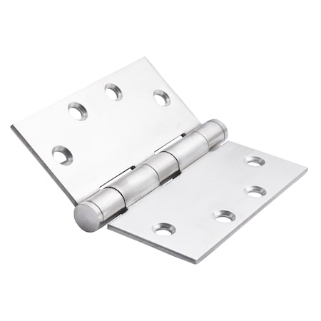 Global Door Controls 4.5 in Leaf W x 4.5 in Leaf H, Stainless Steel CS4545-32D-M